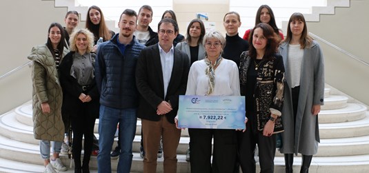 Faculty of Economics’ students collected a donation for 